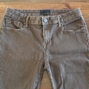 Striped Skinny Pants